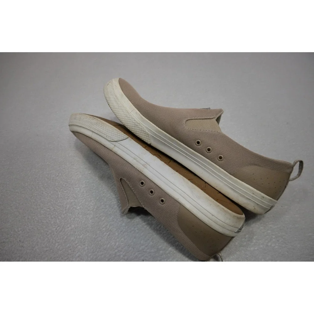 Columbia PFG Bahama Vent Slip‎ On Mens 11.5 Tan Good YM0746-271 Boat Shoes